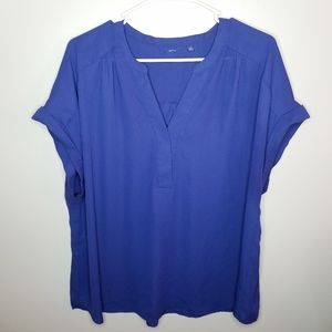 APT. 9 Royal Blue Blouse XXL